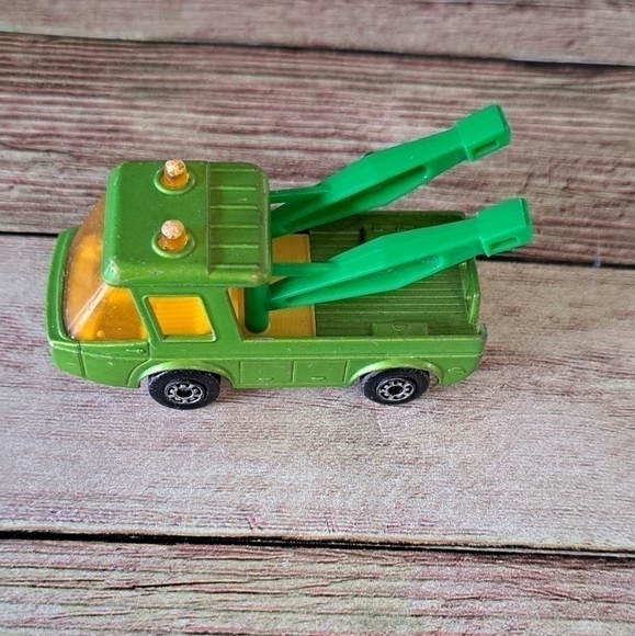 1972 Vtg Die-cast Matchbox Superfast #74 Toe Joe Neon Green Toy Truck England - Picture 1 of 10